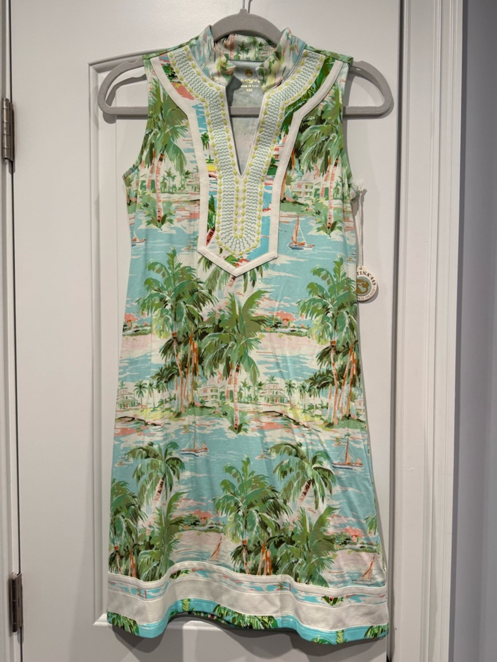 Overboard Coastal Dreams Tunic Dress